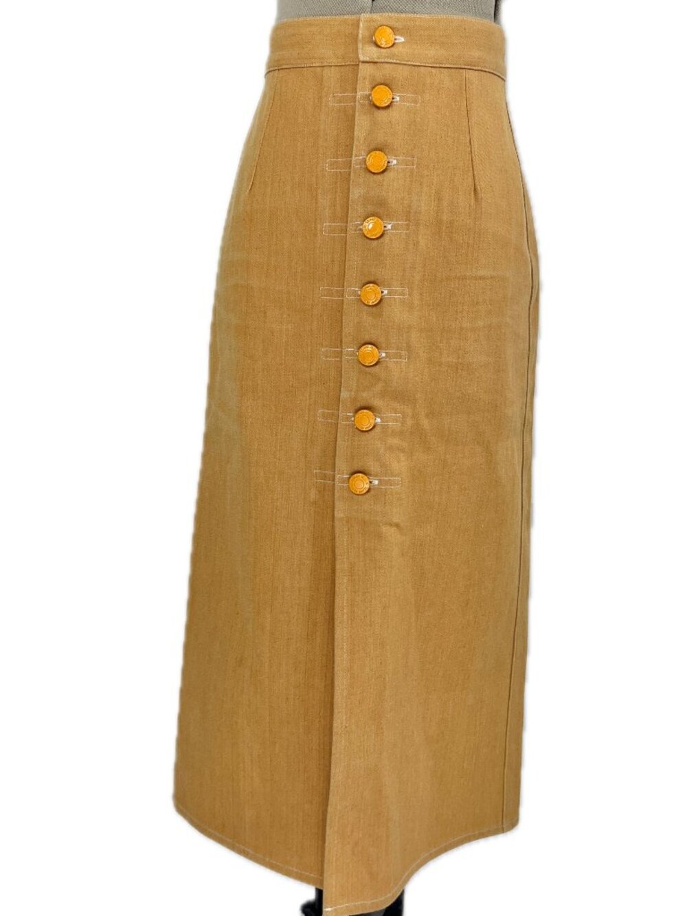 Simon Miller Denim Midi Skirt Size 0/XS